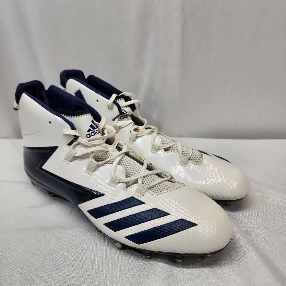 Adidas Freak  Football Cleats Blue White BW1419 Size US Size 16